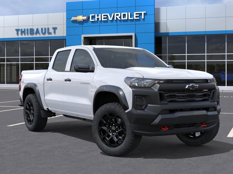 CHEVROLET COLORADO Trail Boss cabine multiplace 4RM 2026 Blanc Sherbrooke - photo #6