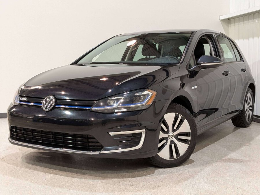 2020 Volkswagen e-Golf Comfortline 4-Door Black