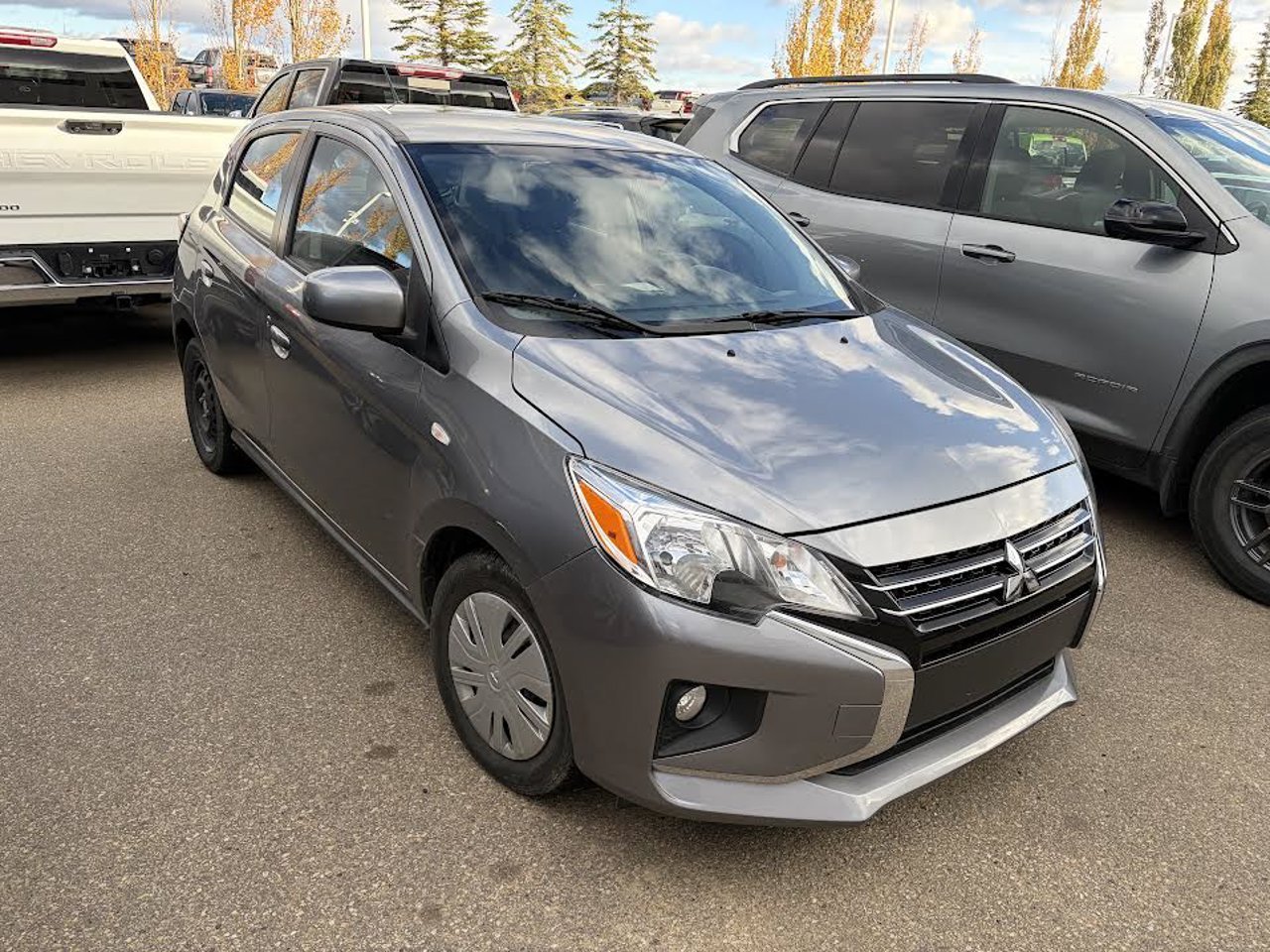 2022 Mitsubishi Mirage ES CVT Grey Sherwood Park - photo #1