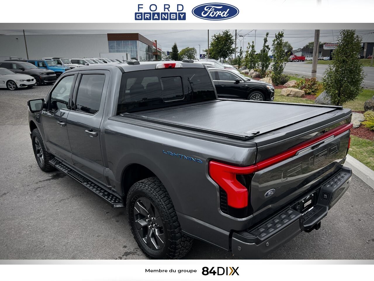 2022 Ford F-150 Lightning Grey Granby - photo #8