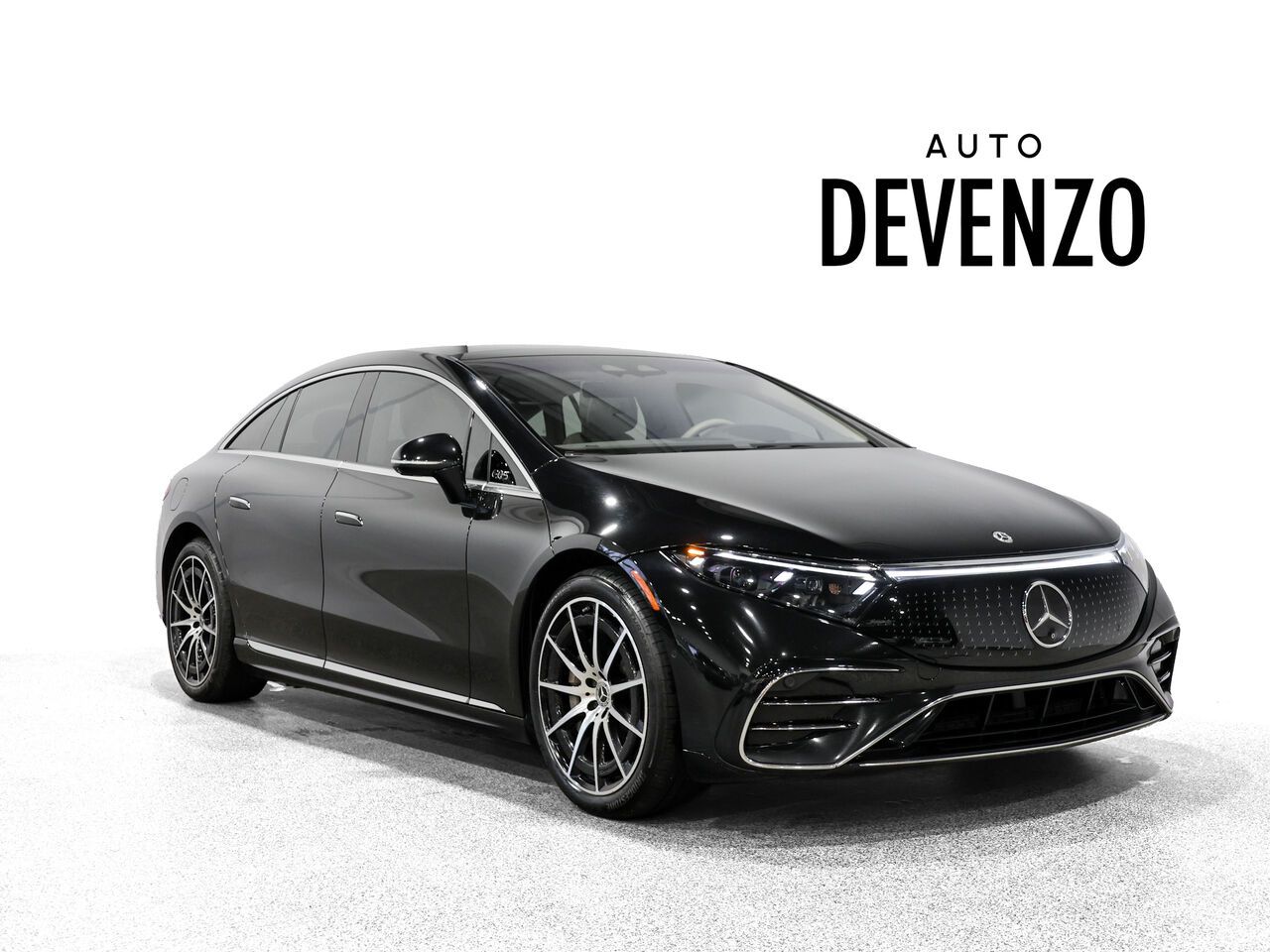 Black 2022 Mercedes-Benz EQS Sedan All-Wheel Drive Automatic