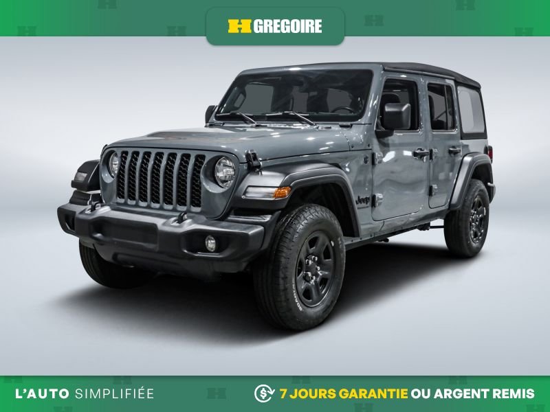 2024 Jeep Wrangler Grey Blainville - photo #2