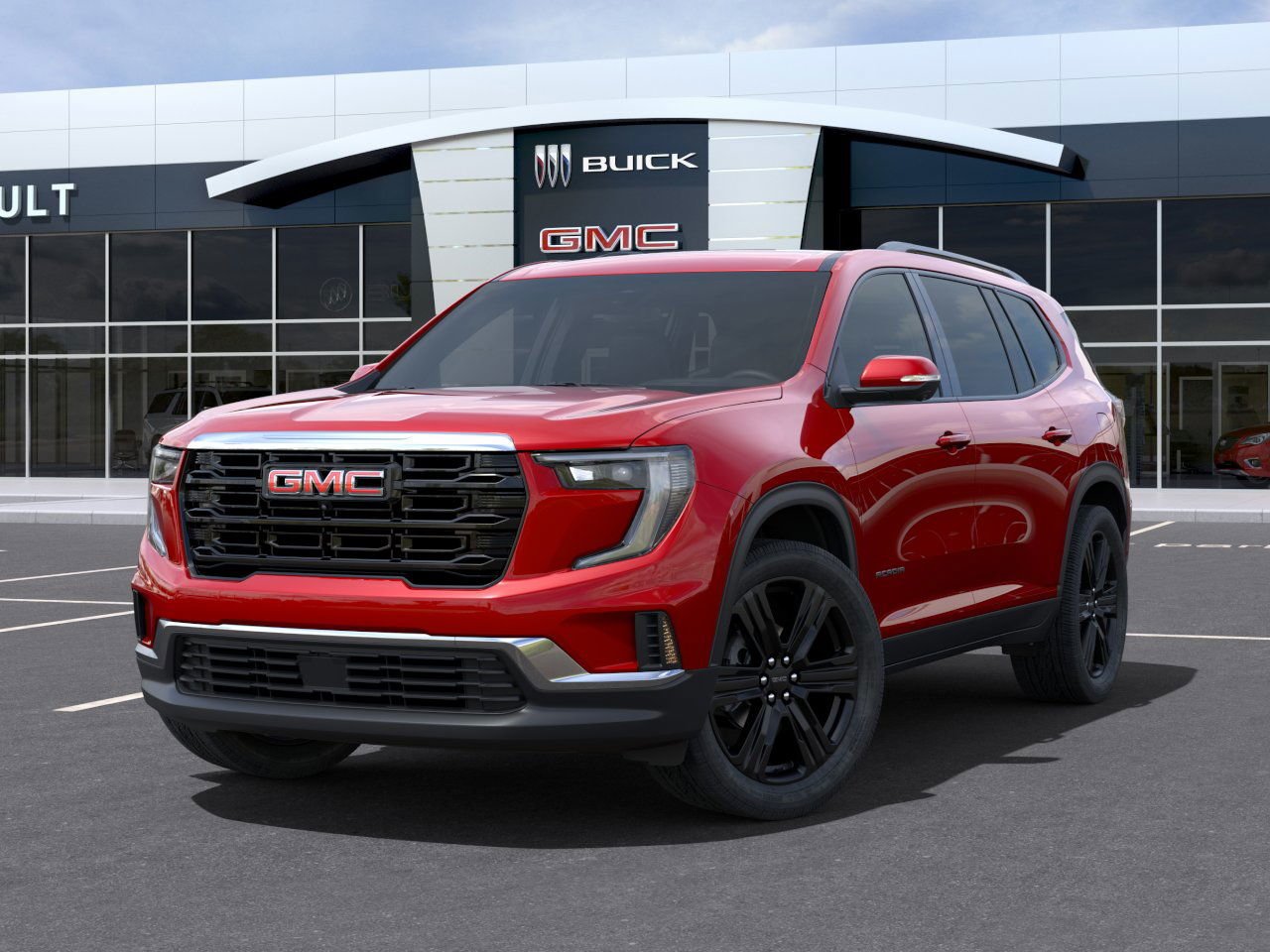 2025 GMC Acadia Elevation Volcanic Red Tintcoat Saint-Eustache - photo #5