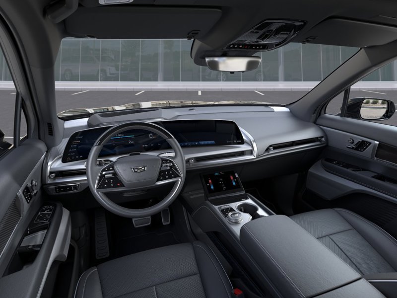 2027 CADILLAC VISTIQ VISTIQ ELECTRIC PLATINUM AWD (1SH) Stellar Black Metallic Laval - photo #4