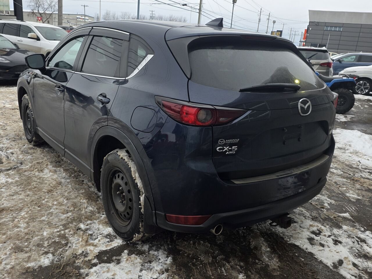 2020 Mazda CX-5 Blue  - photo #3