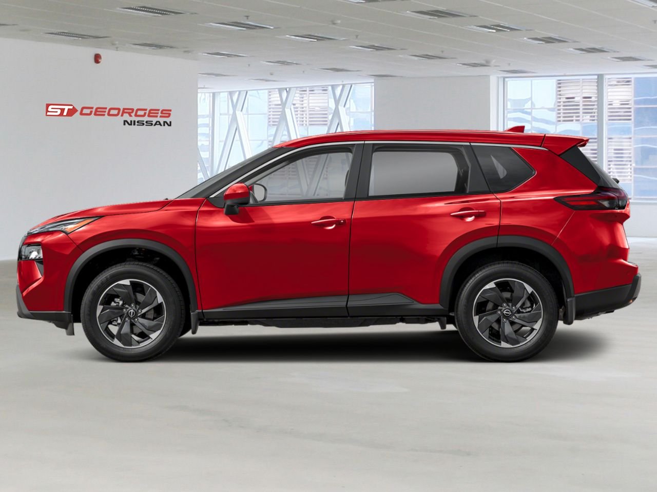NISSAN Rogue 2026 Teinte braise écarlate Saint-Georges - photo #1