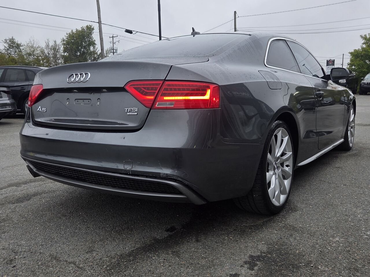 Audi A5 Coupé 2014 Gris Granby - photo #6