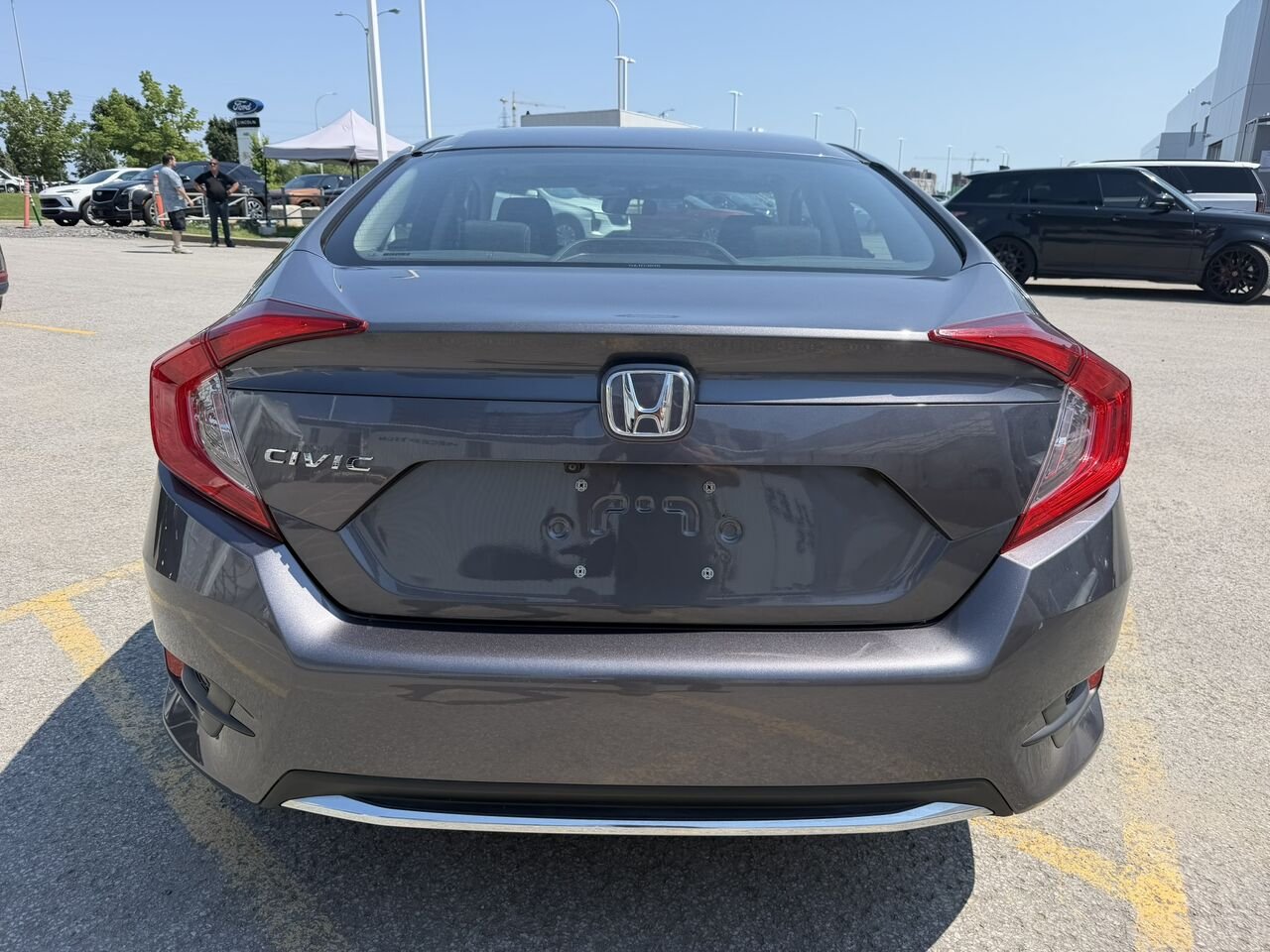 Honda Civic Berline EX AUTOMAITQUE 2019 Noir Laval - photo #9
