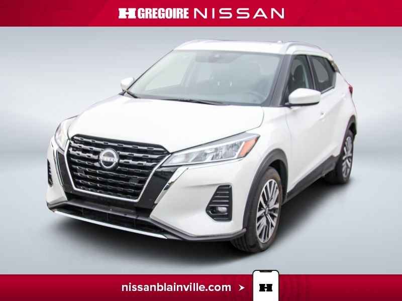 Nissan Kicks SV BAS KM CARPLAY A PARTIR DE 2.99% 2024 Blanc