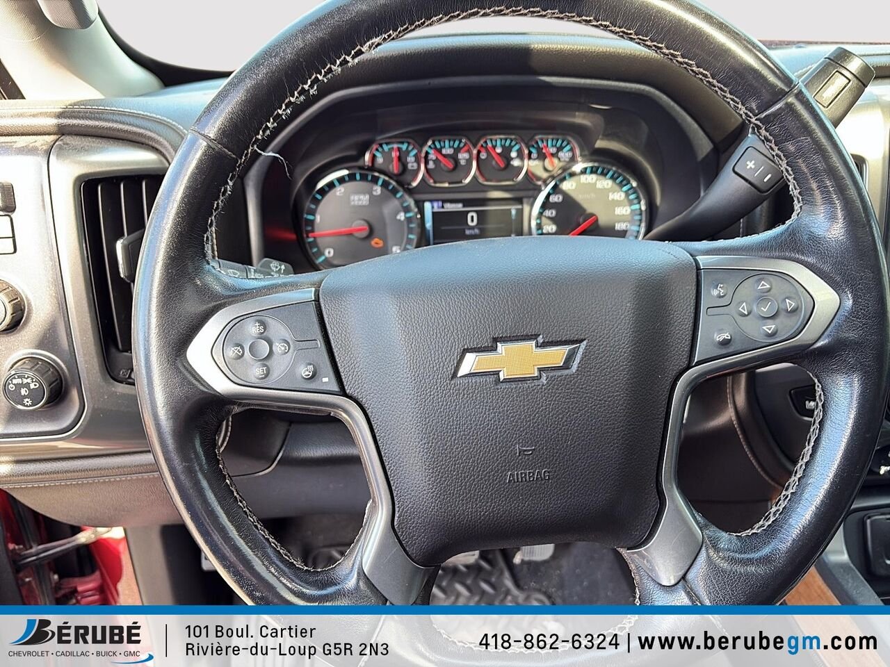 CHEVROLET SILVERADO 2500 4RM, EMP. COURT, CABINE LTZ cabine multiplace 4RM 153,7 po 2019 Rouge Rivière-du-Loup - photo #9