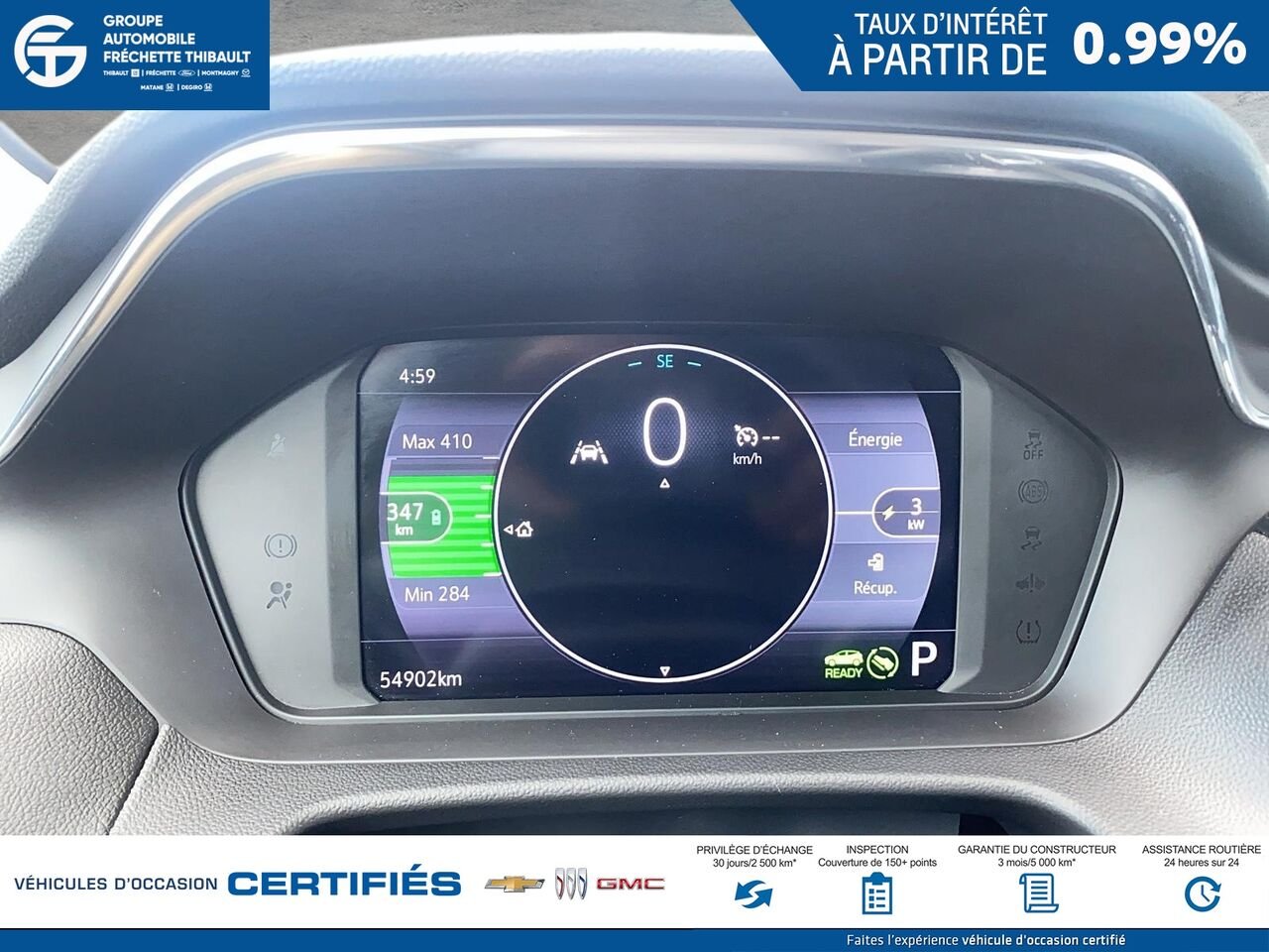 CHEVROLET BOLT EUV L Traction avant 4 portes LT 2023 Rouge Montmagny - photo #11
