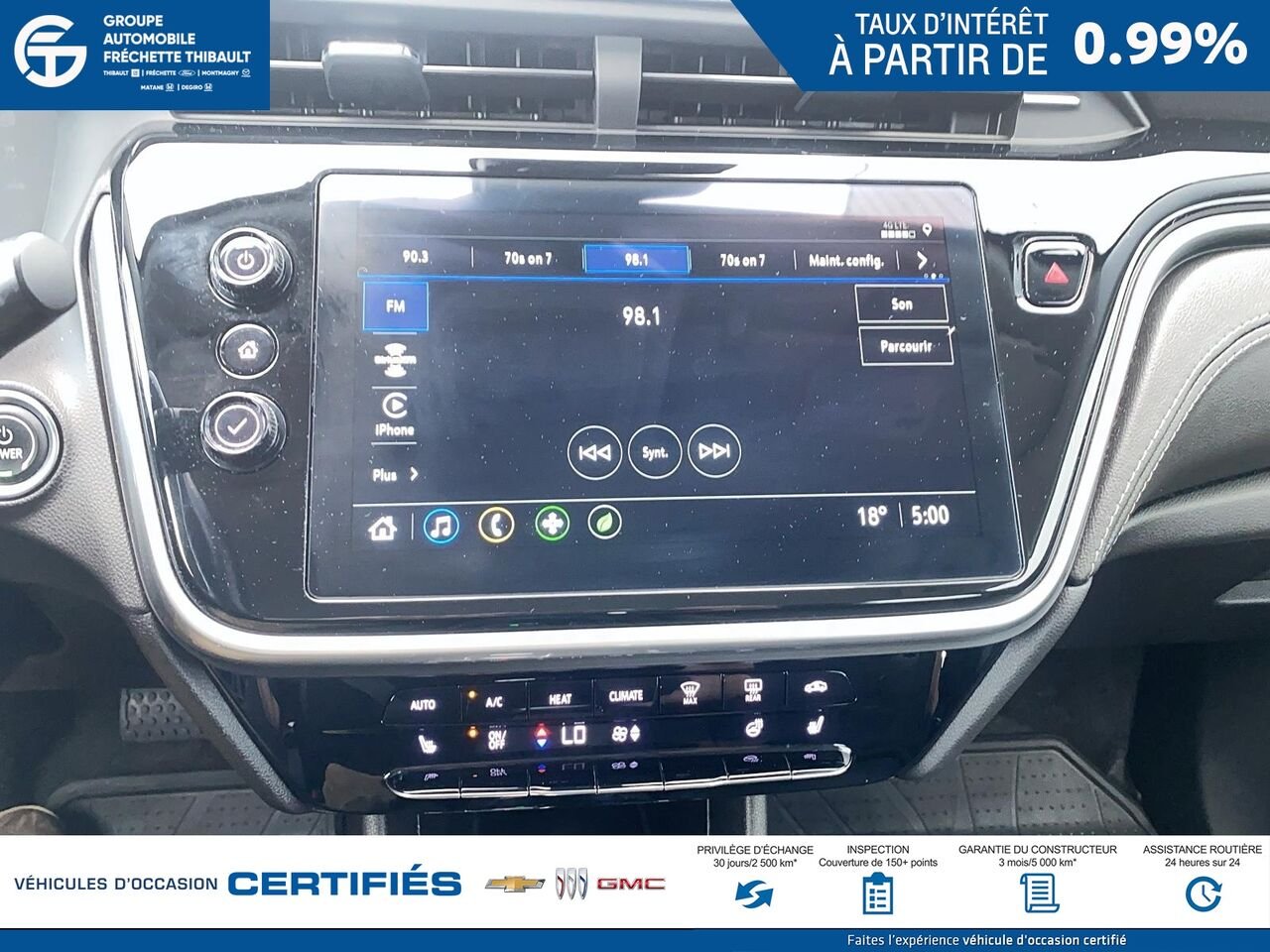 CHEVROLET BOLT EUV L Traction avant 4 portes LT 2023 Rouge Montmagny - photo #12