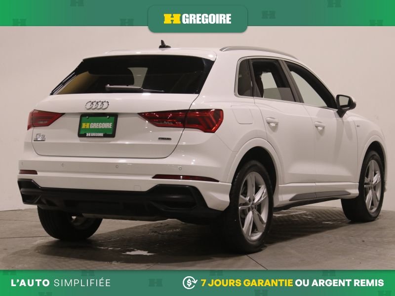 Audi Q3 823173 | Technik AWD AUTO A/C CUIR TOIT MAGS NAV CAM RECUL 2019 Blanc Laval - photo #8
