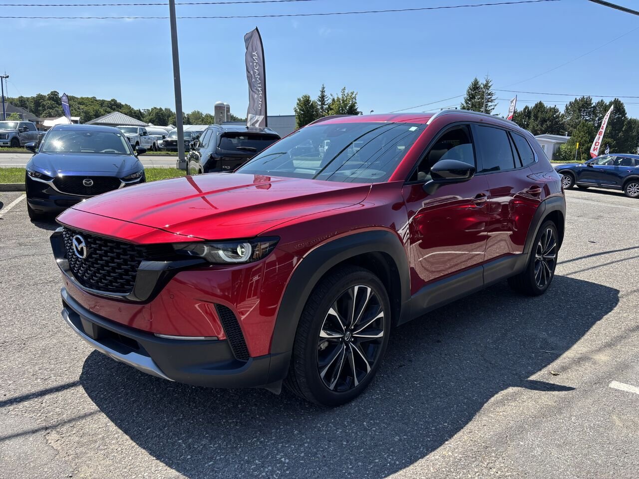 Mazda CX-50 GT TI avec moteur turbo 2024 Rouge Montmagny - photo #6