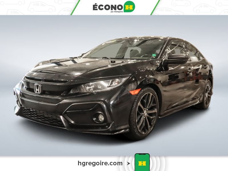 2020 Honda Civic Black Laval - photo #2