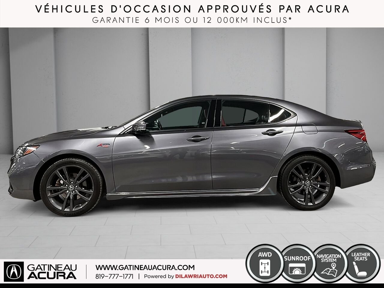 2020 Acura TLX A-Spec Tech SH-AWD Grey Gatineau - photo #19