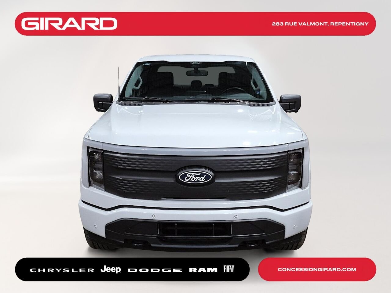 Ford F-150 LIGHTNING 2025 Blanc Repentigny - photo #1