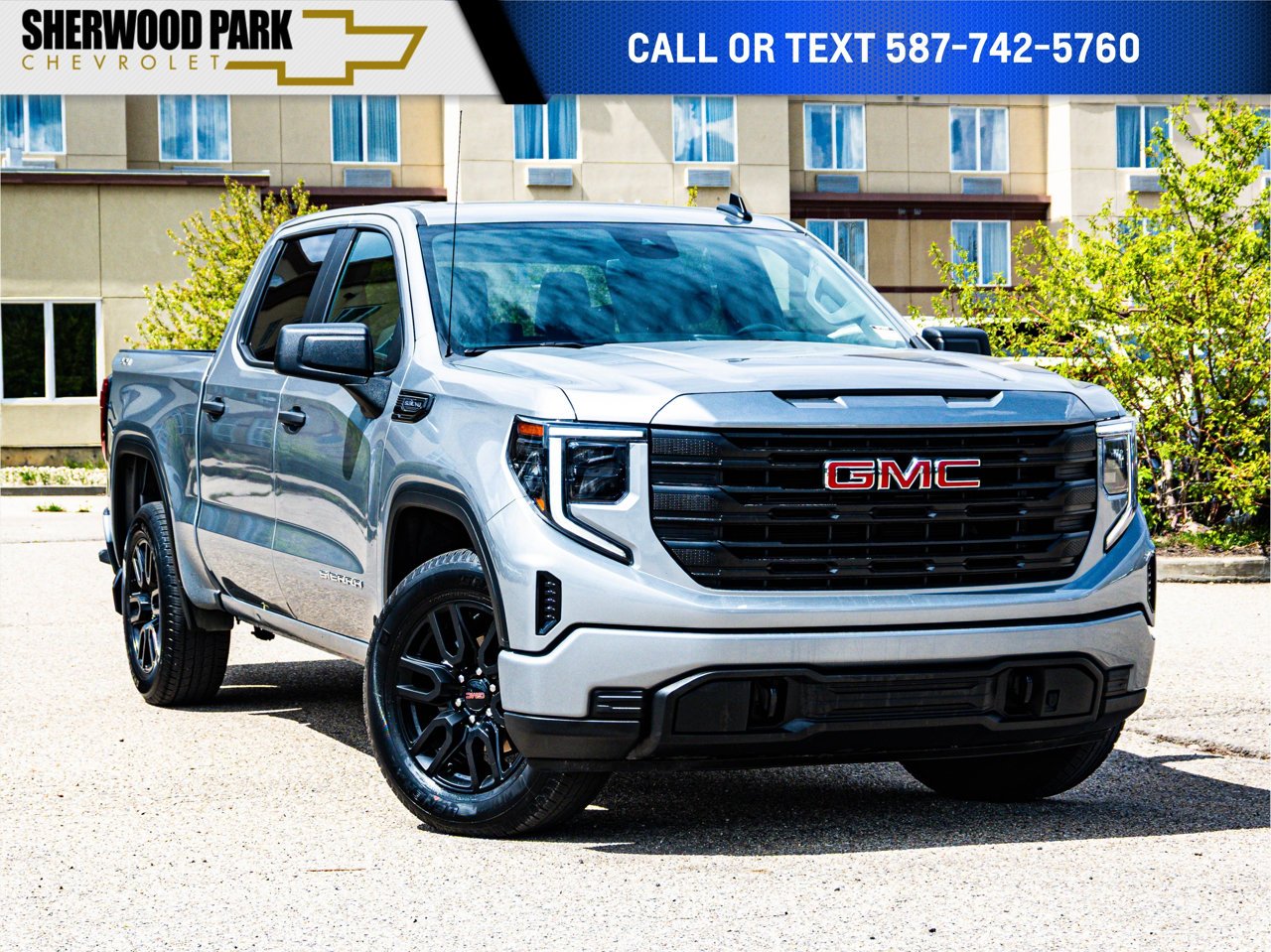 2024 GMC Sierra 1500 4WD Crew Cab 147 Pro Grey Sherwood Park - photo #0