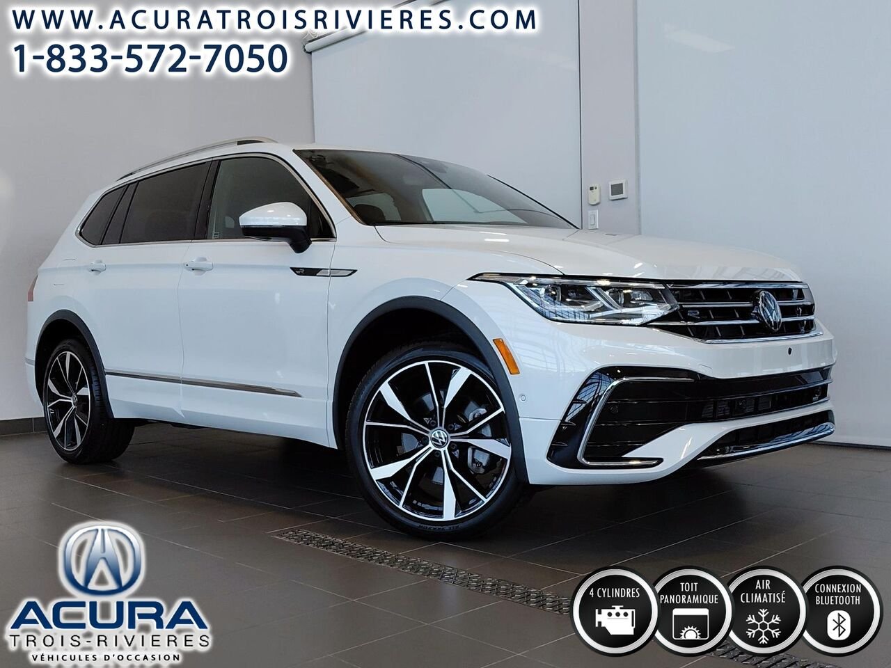 Volkswagen Tiguan TOIT PANORAMIQUE 2024 Blanc Trois-Rivières - photo #0