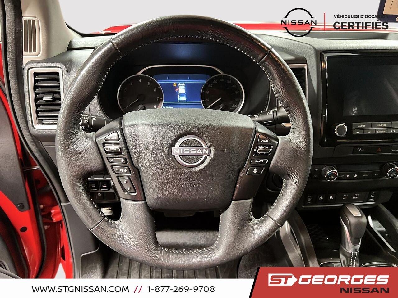 2024 Nissan Frontier Red Saint-Georges - photo #11