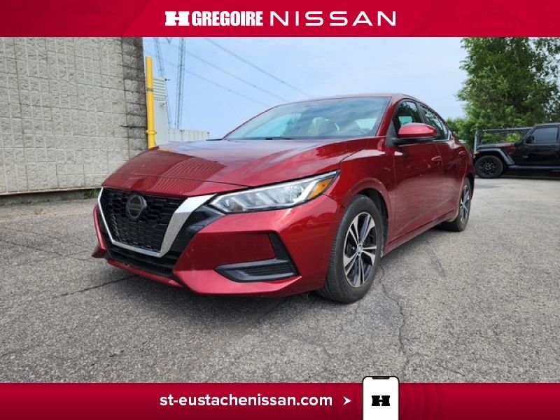 Nissan Sentra SE4574 | SV DEM. A DISTANCE SIEGES CHAUFFANTS APPLE CARPLAY 2021 Rouge Laval - photo #5