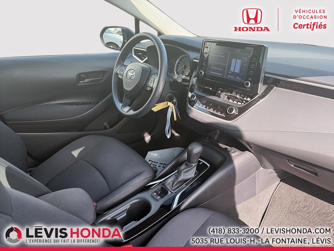 2022 Toyota Corolla LE LE CVT Black Lévis - photo #6