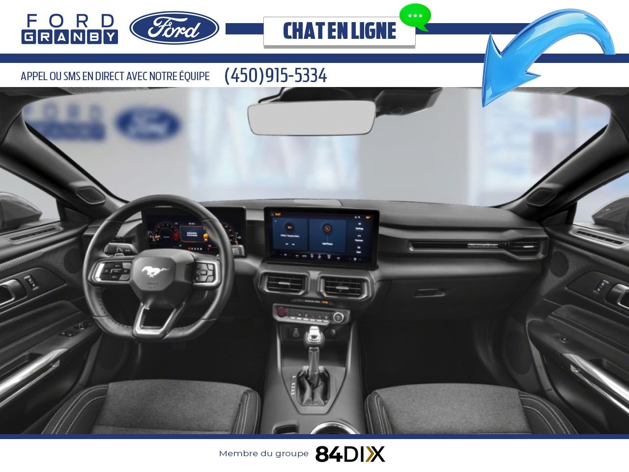 Ford Mustang 2024 Noir ombre Granby - photo #6