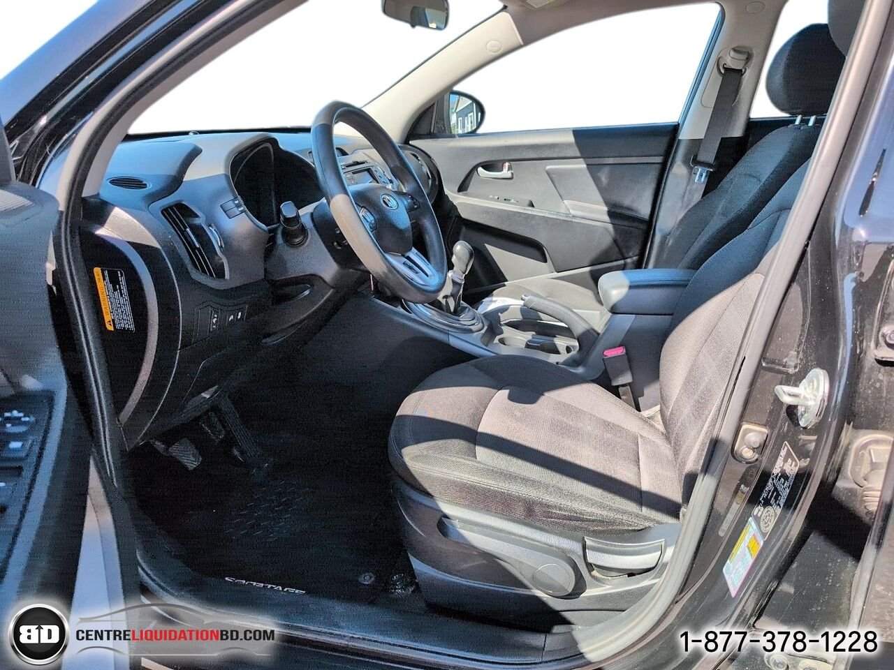 2013 Kia Sportage Traction avant 4 portes, 4 cyl. en ligne, boîte manuelle, LX | BD0368 Black Granby - photo #12