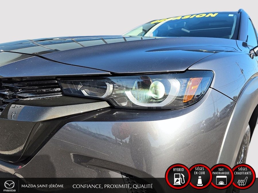 Mazda CX-50 hybride Kuro | 1 PROPRIÉTAIRE | JAMAIS ACCIDENTÉ | TOIT PANORAMIQUE | CUIR | AWD 2025 Gris
