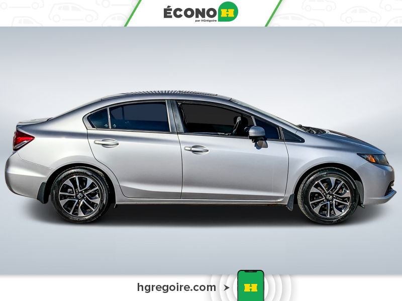 2015 Honda Civic Silver Blainville - photo #8