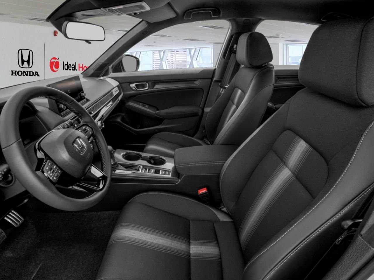 2026 HONDA Civic Hatchback Crystal Black Pearl Mississauga - photo #6