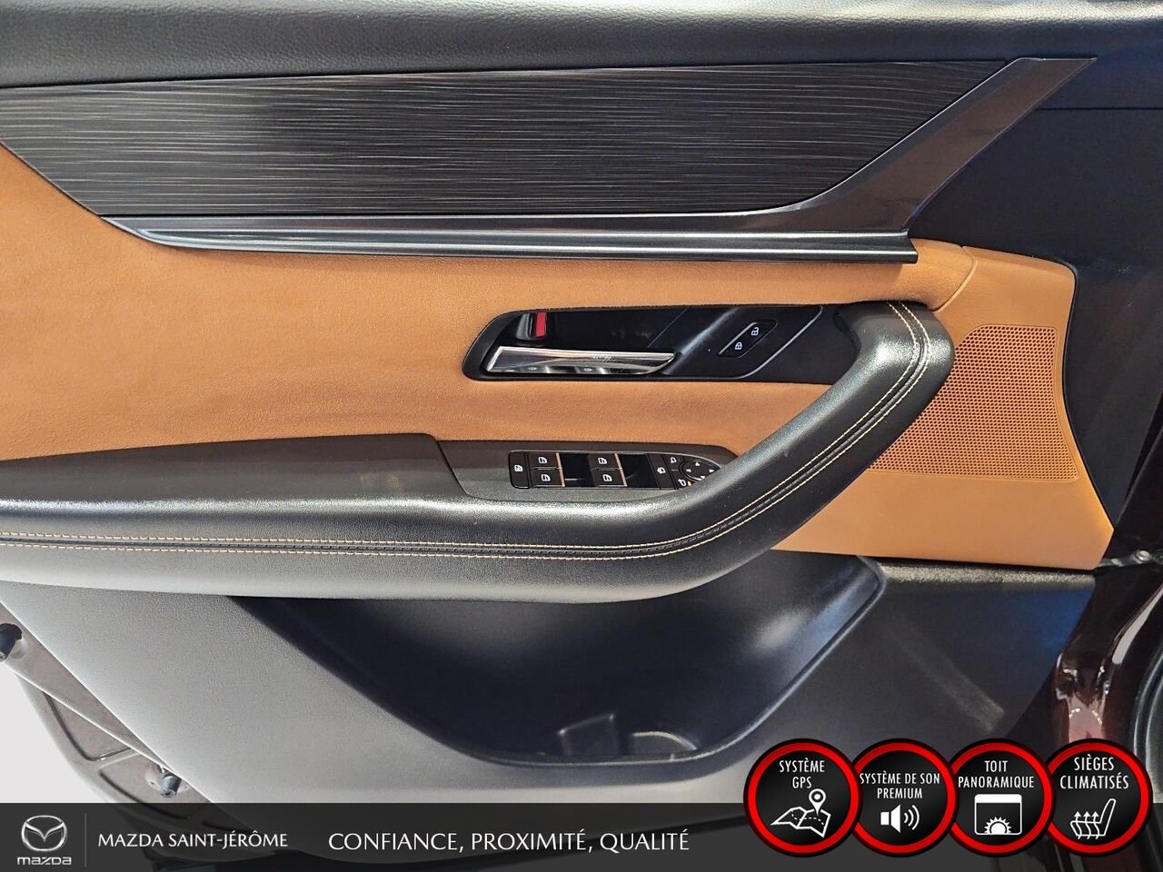 2024 Mazda CX-90 hybride léger Red Sainte-Agathe-des-Monts - photo #12