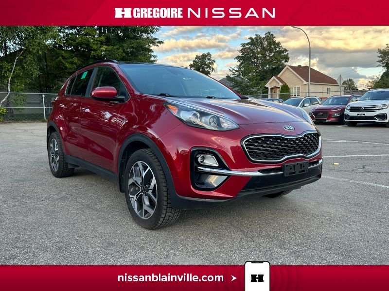 Kia Sportage BE6269 | EX JAMAIS ACCIDENTÉ ECONOMIQUE AWD 2020 Rouge Laval - photo #0