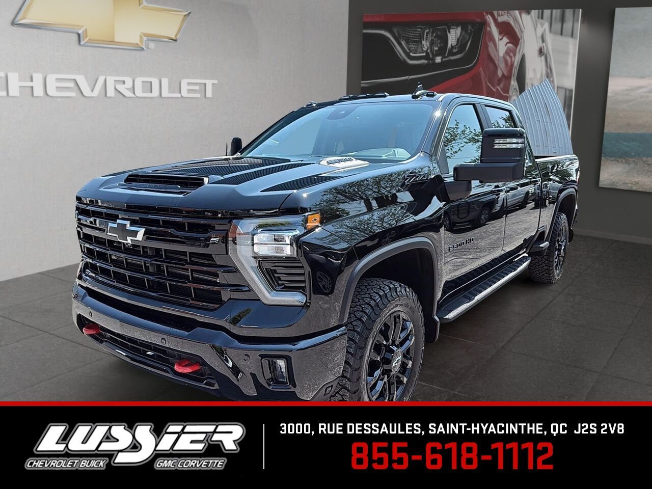 Chevrolet Silverado 2500HD LT cabine multiplace 4RM 159 po 2026 NOIR Saint-Hyacinthe - photo #0