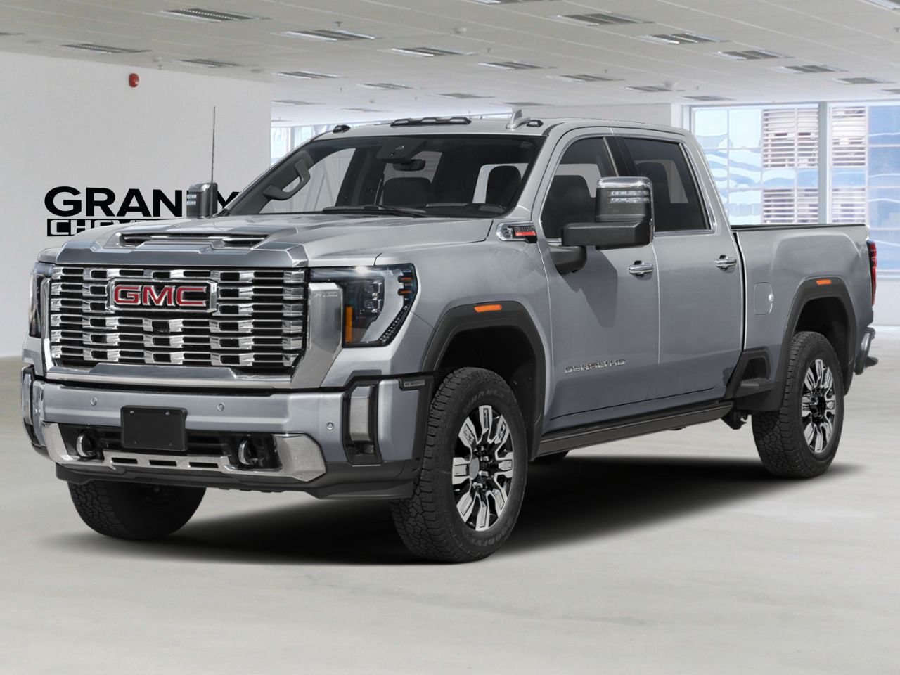GMC Sierra 2500HD K2500 HD SIERRA CREW CAB DENALI STD/BOX DURAMAX (5SA) | 26-0889 2026 Argent métallisé Granby - photo #0