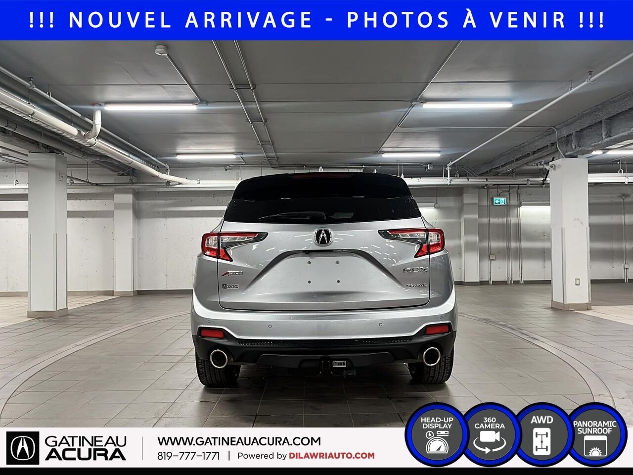 2024 Acura RDX A-Spec Platinum Élite SH-AWD Silver Ottawa & Gatineau - photo #5