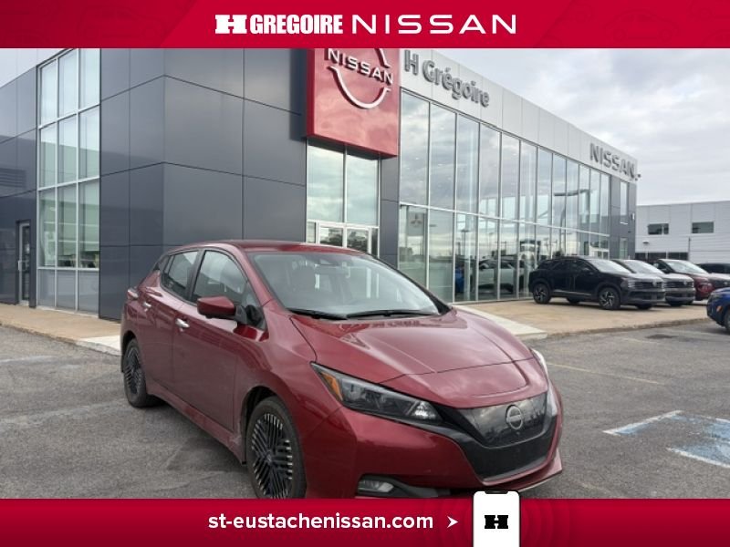 Nissan Leaf SR4811 | SV PLUS BATTERIE 62 KWH SIEGES CHAUFFANTS APPLE CA 2023 Rouge Laval - photo #0