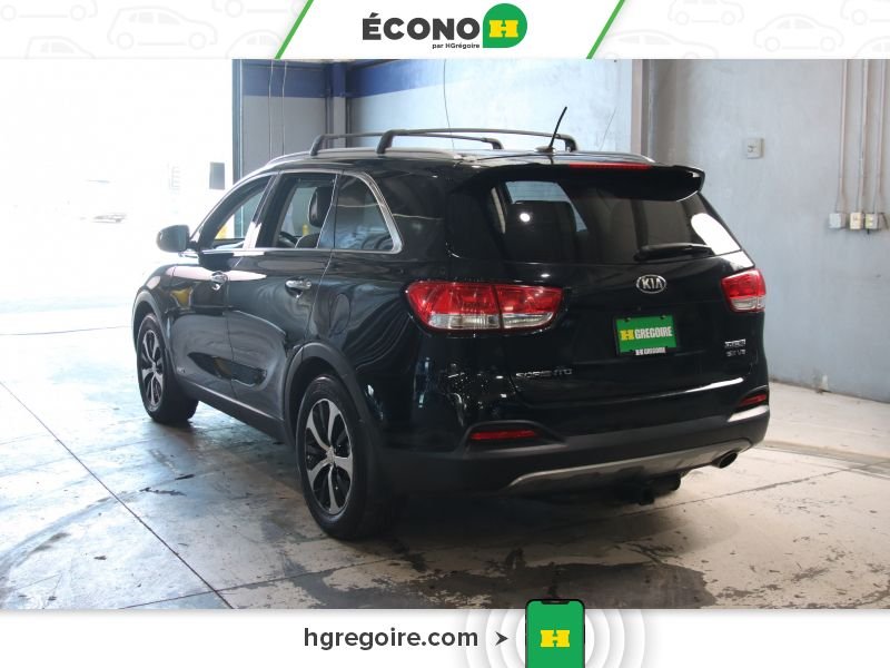 Kia Sorento 821570 | 3.3L EX+ AWC 7 PASSAGERS CUIR CAMÉRA MAGS 2016 Noir Laval - photo #4