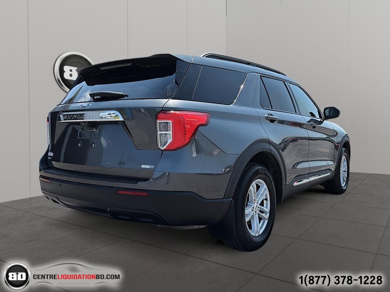 2020 Ford Explorer XLT AWD 7 PASSAGERS | BD0332 Grey Granby - photo #5