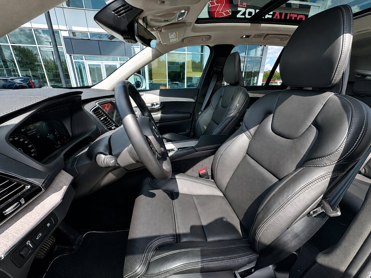 Volvo XC90 Recharge 2022 Blanc Granby - photo #12