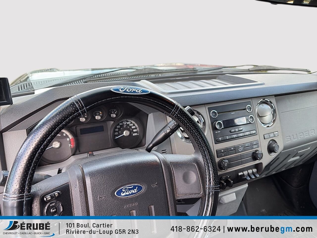 Ford Super Duty F-350 DRW 4WD SuperCab 158" XLT 2011 Noir Rivière-du-Loup - photo #5