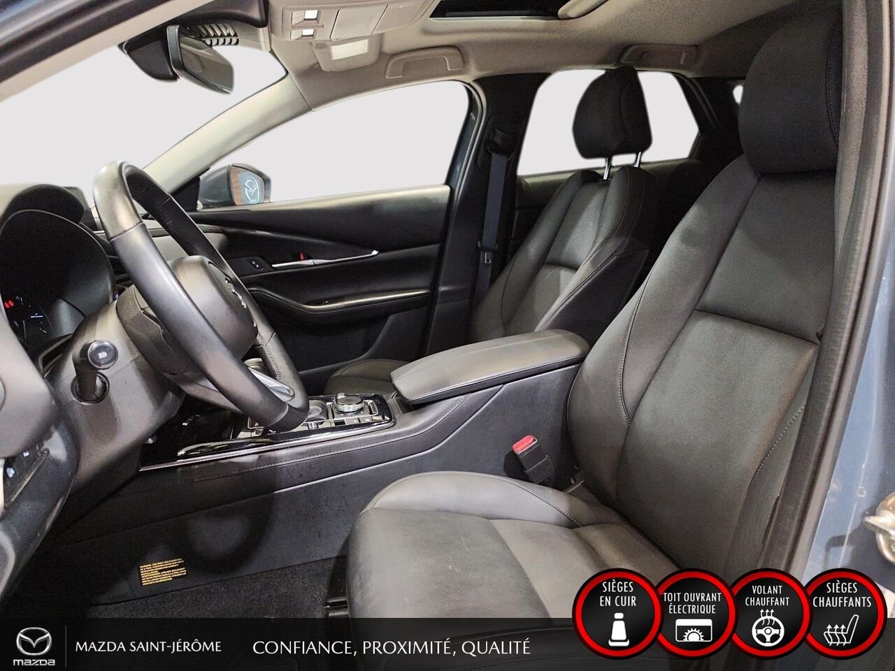 Mazda CX-30 GS-L | AWD | TOIT OUVRANT | CUIR 2025 Gris Saint-Jérôme - photo #16