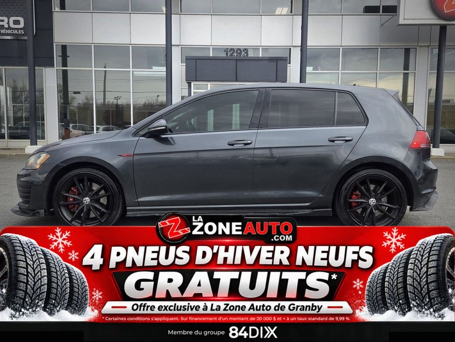 Volkswagen Golf GTI Performance DSG + JAMAIS ACCIDENTÉ 2016 Gris
