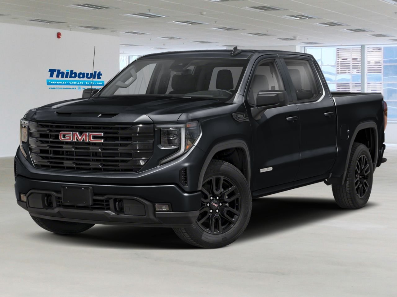 GMC Sierra 1500 Elevation cabine multiplace 4RM 157 po 2026 NOIR ONYX Sherbrooke - photo #0