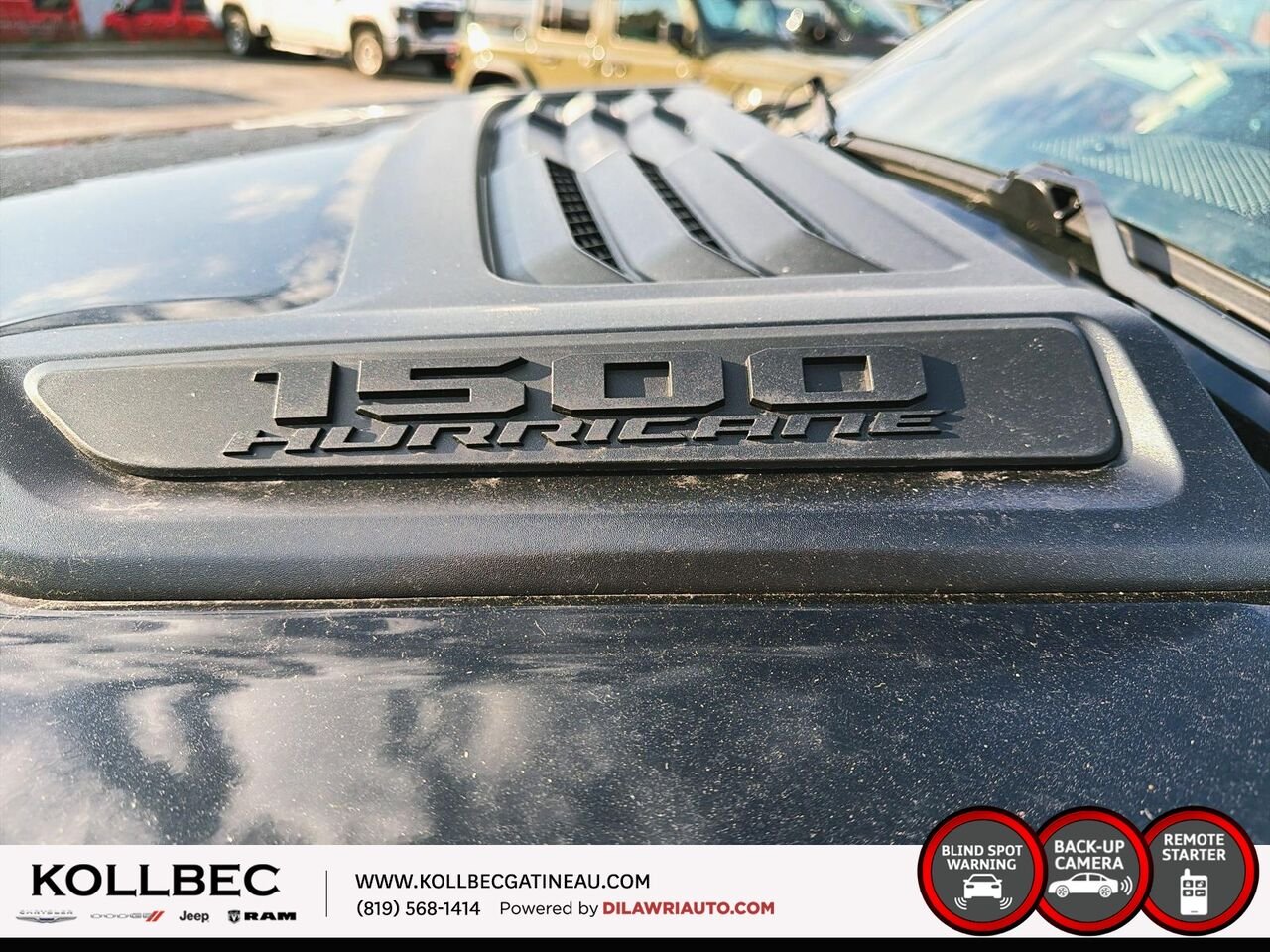 2026 RAM 1500 Rebel cabine d'équipe 4x4 caisse de 5 pi 7 po Diamond Black Crystal Pearl Ottawa & Gatineau - photo #7