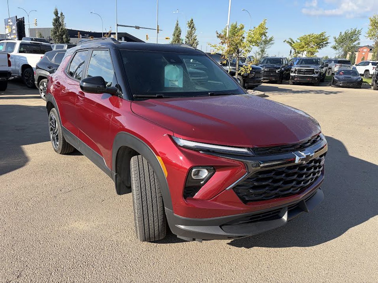2025 Chevrolet Trailblazer AWD 4dr RS Red Sherwood Park - photo #1
