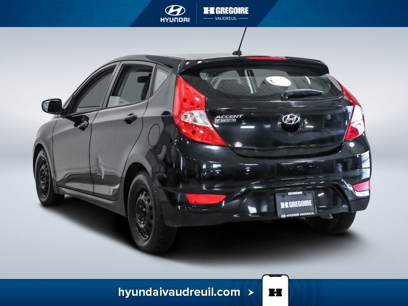 Hyundai Accent 2016 Noir Blainville - photo #7