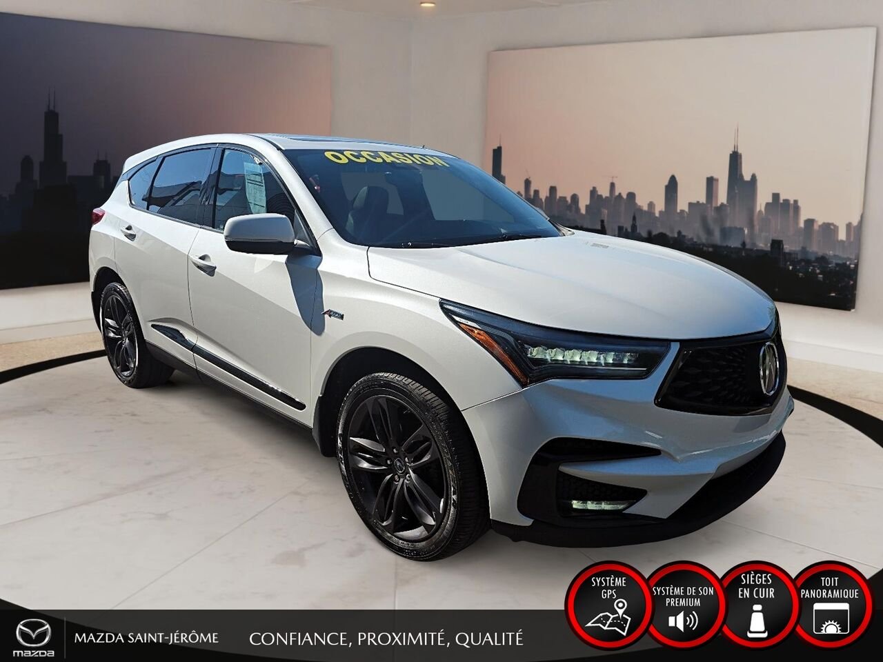 2020 Acura RDX White Ste-Agathe des Monts - photo #3