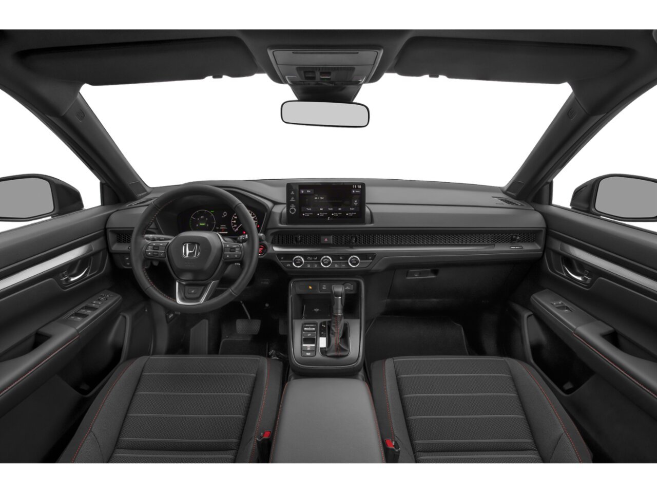 Honda CR-V hybride Sport AWD 2027 Radiant Red Metallic Ottawa & Gatineau - photo #3