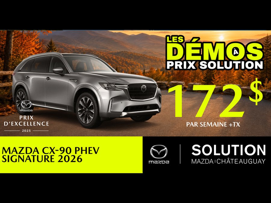 2026 MAZDA CX-90 PHEV Signature TI Machine Grey Metallic